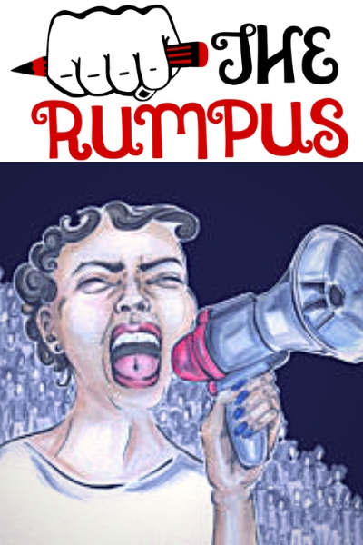 Logos for The Rumpus and their ENOUGH column